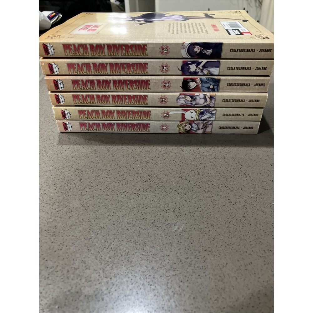 Peach Boy Riverside Manga Volumes 1-6 English Kodansha Comics Set